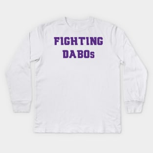 Fighting Dabos Kids Long Sleeve T-Shirt